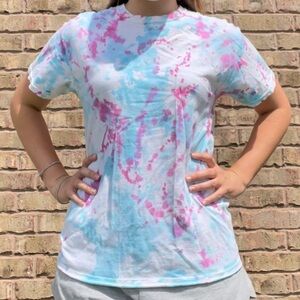 Homemade Tie Die Gildan Tee